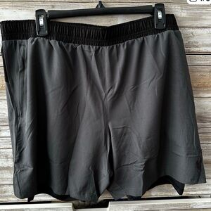 NWT Spyder Active Men’s XL Gray Athletic Shorts Stretch Quick Dry